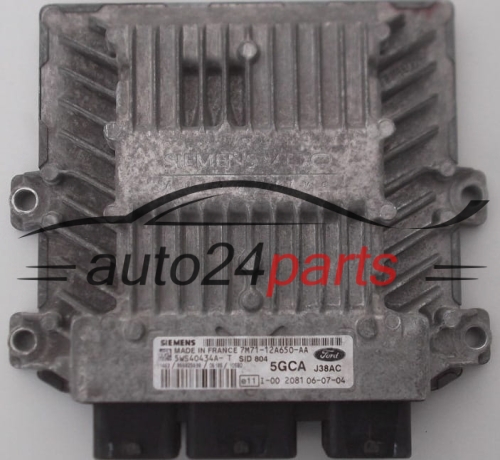 CALCULATEUR MOTEUR FORD FUSION 1.4 TDCI SIEMENS 5WS40434A-T,  7M71-12A650-AA