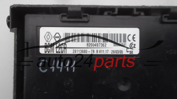 KOMFORTSTEUERGERÄT BCM RENAULT CLIO MODUS 8200497362, 28113680-7B