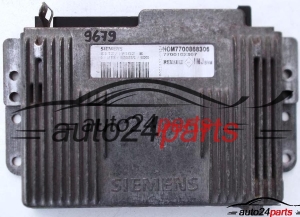 MOTORSTEUERGERÄT ECU STEUERGERAT RENAULT MEGANE 2.0, SIEMENS S113717102 B, S113717102B, HOM7700868306, 7700868306