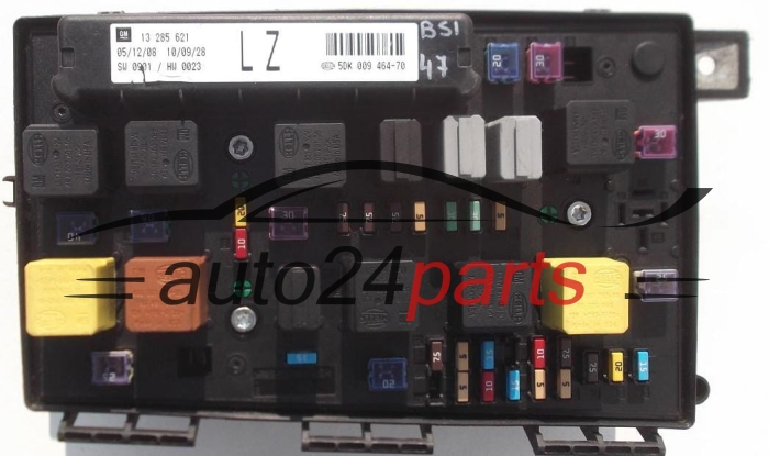 CAJA ELECTRICA DE FUSIBLES Y RELES OPEL ZAFIRA B 1.9 CDTI 13 285 621, 13285621 LZ, 5DK 009 464-70, 5DK009464-70