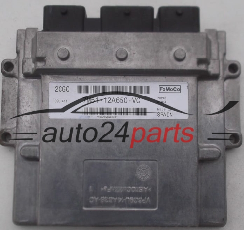 ECU CENTRALITA DE MOTOR FORD FOCUS 1.8 FoMoCo 7M51-12A650-VC, 7M5112A650VC, 2CGC