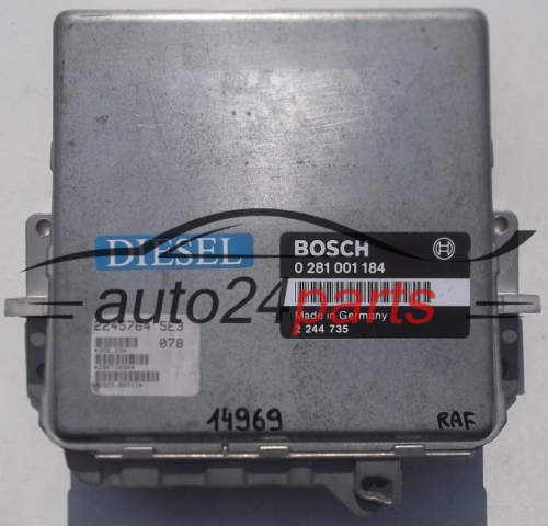 BOSCH 0 281 001 184, 0281001184, 2 244 735, 2244735 