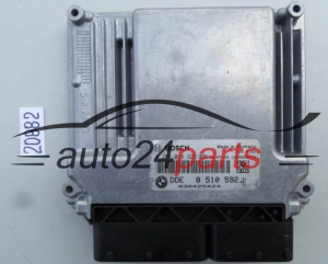 CENTRALITA DE MOTOR BMW 2.0D BOSCH 0 281 016 925, 0281016925, DDE 8 510 592, DDE8510592, 8510592
