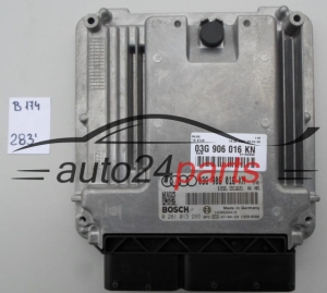 KOMPUTER STEROWNIK SILNIKA AUDI A4 2.0 TDI BOSCH 0 281 013 293, 0281013293, 03G 906 016 KN, 03G906016KN, EDC16U31 -  