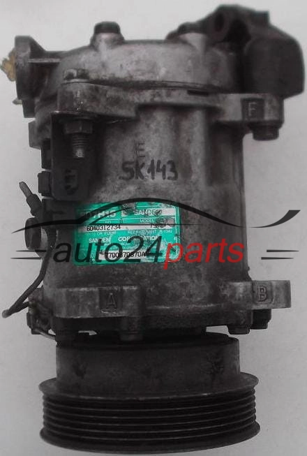 SPREZARKA KLIMATYZACJI MITSUBISHI VOLVO RENAULT SANDEN