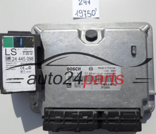 KOMPUTER STEROWNIK SILNIKA OPEL 1.7 CDTI BOSCH 0 281 011 153,  GM 24 467 020