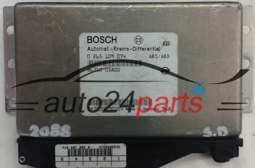 CALCULATEUR ABS ADB SSANGYONG KORANDO DEAWOO MUSSO BOSCH 0265109074, 0 265 109 074, 8671005800 86710-05899