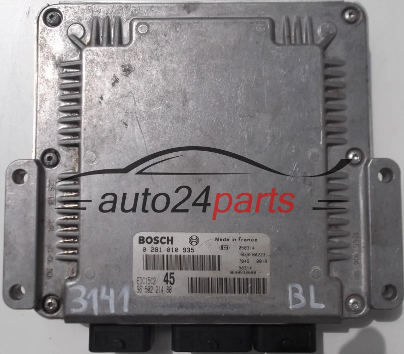calculateur moteur pour peugeot 307 2.0 hdi