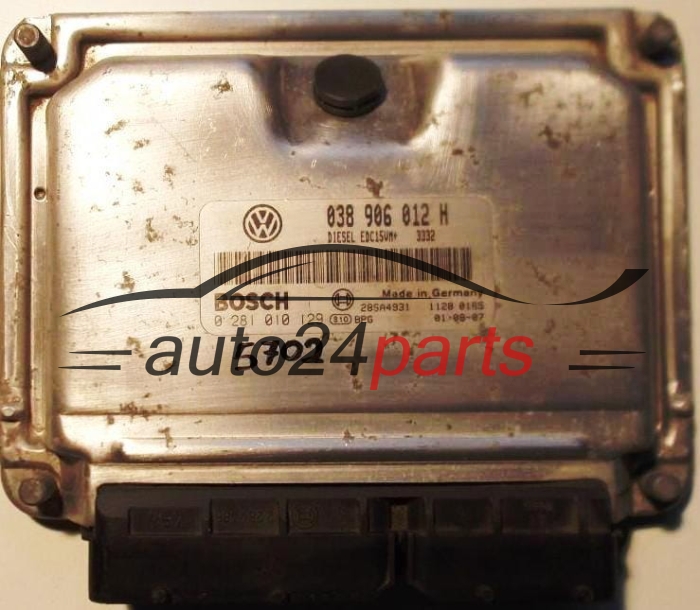 KOMPUTER STEROWNIK SILNIKA SKODA OCTAVIA 1.9 TDI ALH 038906012H, BOSCH 0281010129,  28SA4931