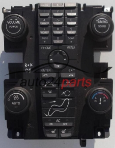 RADIO CD PANNEAU CLIMATRONIC VOLVO 30739250 / 07WC27-1