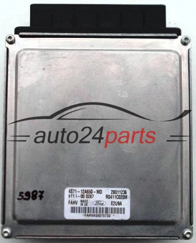 KOMPUTER STEROWNIK SILNIKA FORD MONDEO 1.8 TDCI 4S71-12A650- MD, 4S7112A650MD, R0411C020M, 28011236 - 