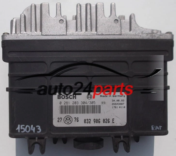 KOMPUTER STEROWNIK SILNIKA VW VOLKSWAGEN GOLF 1.6 BOSCH 0 261 203 304/305