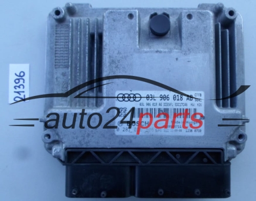 MOTORSTEUERGERÄT ECU STEUERGERAT AUDI A3 2.0 TDI BOSCH 0 281 016 306, 0281016306, 03L 906 018 AB, 03L906018AB, EDC17C46