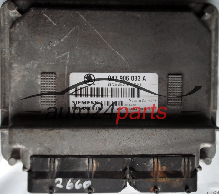 calculateur moteur pour skoda fabia 1.4