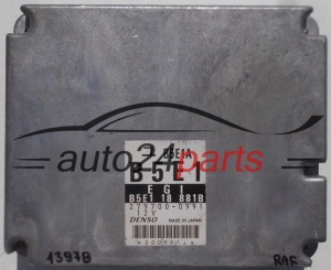 KOMPUTER STEROWNIK SILNIKA MAZDA DEMIO DENSO 279700-0991, 2797000991, EGI B5E1 18 881B, EGIB5E118881B, B5E118881B - 13978