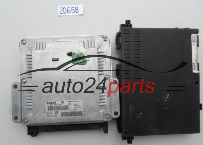 PEUGEOT 406 2.0 HDI BOSCH 0 281 010 248, 0281010248, 96 351 570 80, 9635157080, EDC15C2 