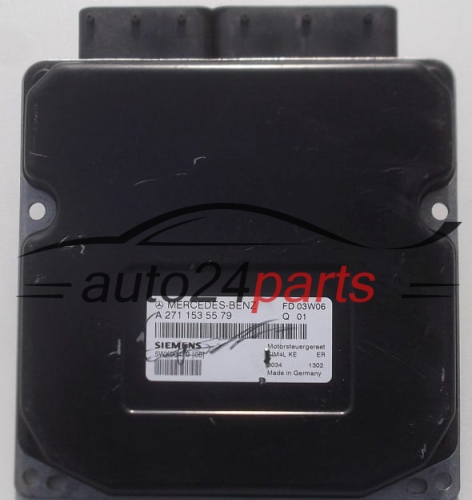 MOTORSTEUERGERÄT ECU STEUERGERÄT  MERCEDES W203 SIEMENS 5WK90479 [08],  A 271 153 55 79