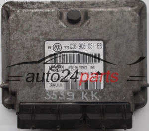 ECU CENTRALITA DE MOTOR VW VOLKSWAGEN GOLF 1.6 16V AUS 036 906 034 BB, 036906034BB, 036906034 BB, 61600.541.04, 61600.541.09, IAW4LV.H 