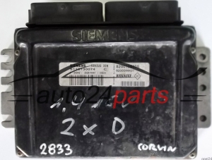 CALCULATEUR MOTEUR RENAULT CLIO 1.4 SIEMENS S110130074C S110130074 C, 8200108405 8200044437 SIRIUS 32N 