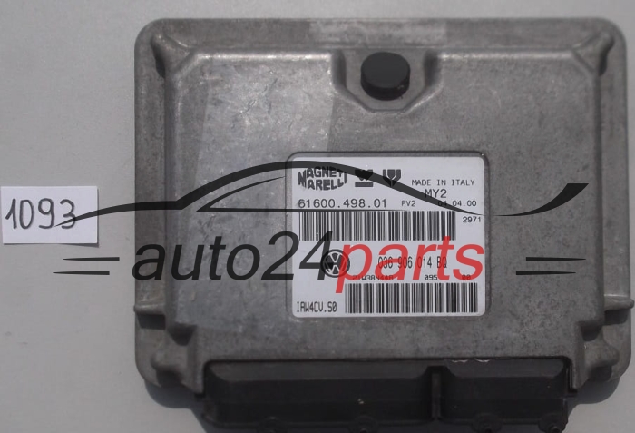 ECU CENTRALITA DE MOTOR SEAT AROSA 036 906 014 BQ, 036906014BQ, 61000.498.01, 6160049801, IAW4CVS0, IAW4CV.S0