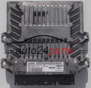 ECU CENTRALITA DE MOTOR FORD FOCUS C-MAX 2.0 TDCI SIEMENS 5WS40162D-T, 5WS40162DT, FoMoCo 3M51-12A650-ND, 3M5112A650ND
