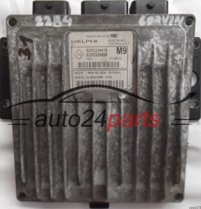 ECU CENTRALITA DE MOTOR RENAULT MEGANE SCENIC NISSAN MICRA 1.5 DCI DELPHI R0410C100A, 8200334419, 8200326498 M9