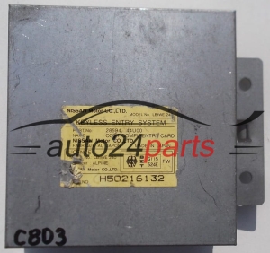 CENTRALKA MODUL STEROWNIK ZAMKA NISSAN MAXIMA QX 28594 44U00, 2859444U00 - C803