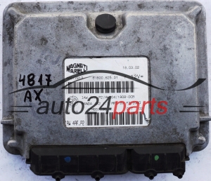 MOTORSTEUERGERÄT ECU STEUERGERAT FIAT PANDA 1.1 MPI 46817813, IAW4AFP2, IAW4AF.P2, IAW 4AF.P2/HW204/1808-OCR, 1FM857I3C, 6160062501, 61600.625.01