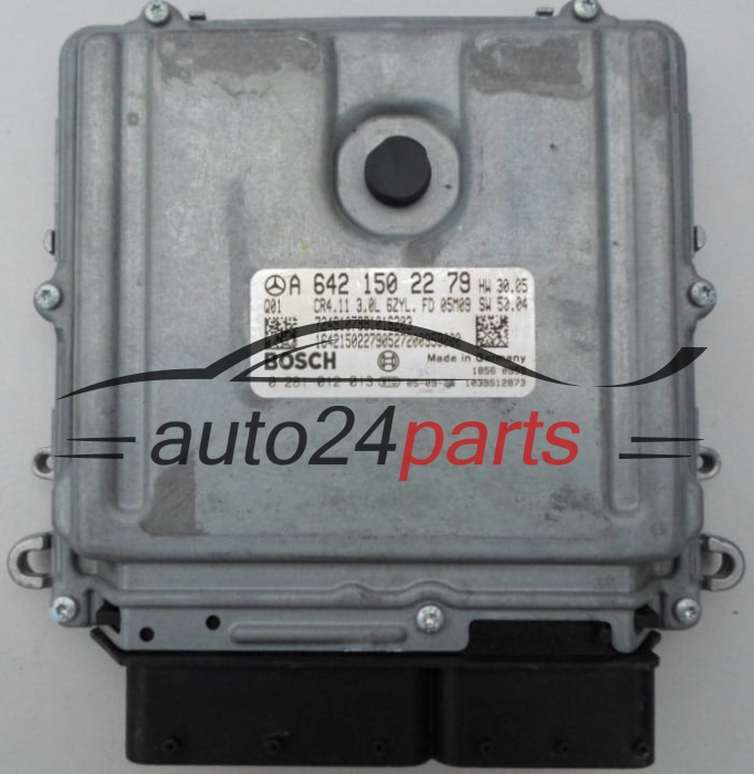 ECU CENTRALITA DE MOTOR  MERCEDES W219 CLS 320 CDI BOSCH 0 281 012 013, A 642 150 22 79