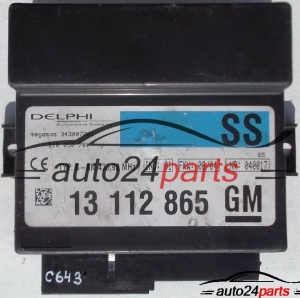 KOMFORTSTEUERGERÄT TURVERRIEGELUNG OPEL ZAFIRA A, 13 112 865, 13112865, 343007261 SS, 510 050 781, 510050781 