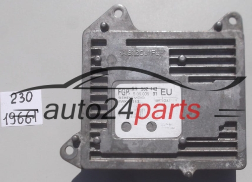 KOMPUTER STEROWNIK SILNIKA OPEL VECTRA SIGNUM ZAFIRA 2.2 SIEMENS VDO 5WK9 1112,  FGP 55 562 443 EU