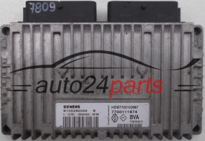 GETRIEBESTEUERGERÄT GETRIBESTEUERUNG RENAULT CLIO 1.6, S105280005 E, S105280005E, HOM 7700102887, HOM7700102887, 7700111874, BVA