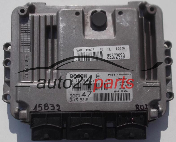 ECU CENTRALITA DE MOTOR PEUGEOT 307 1.4 HDI BOSCH 0 281 010 390