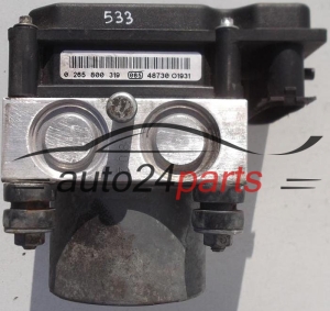BOMBA HIDRAULICA Y CENTRALITA ABS NISSAN MICRA BOSCH 0 265 231 341,  47660 AX600,  0 265 800 319