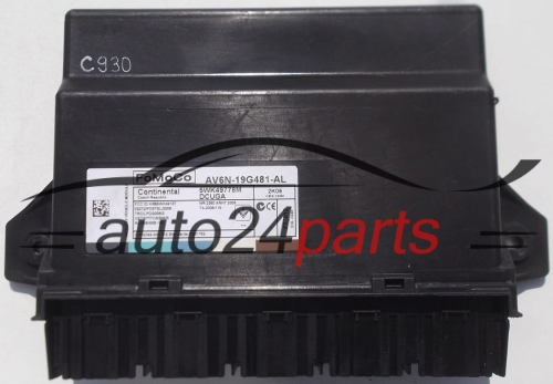 CONTINENTAL 5WK49778M, FoMoCo AV6N-19G481-AL, AV6N19G481AL