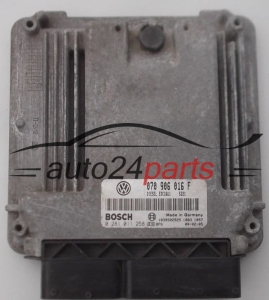 ECU CENTRALITA DE MOTOR VOLKSWAGEN TOUAREG 2.5 TDI BOSCH 0 281 011 258, 0281011258, 070 906 016 F, 070906016F, EDC16U1 