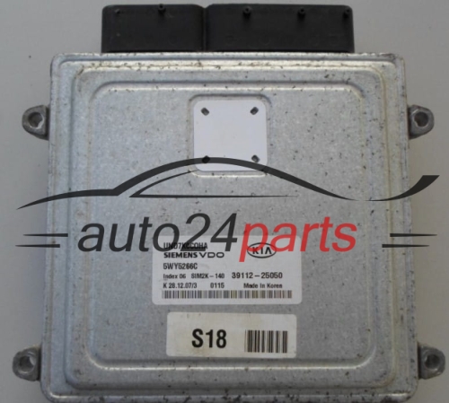 Calculateur Moteur KIA CARENS 2.0 SIEMENS VDO 5WY5266C, 39112-25050