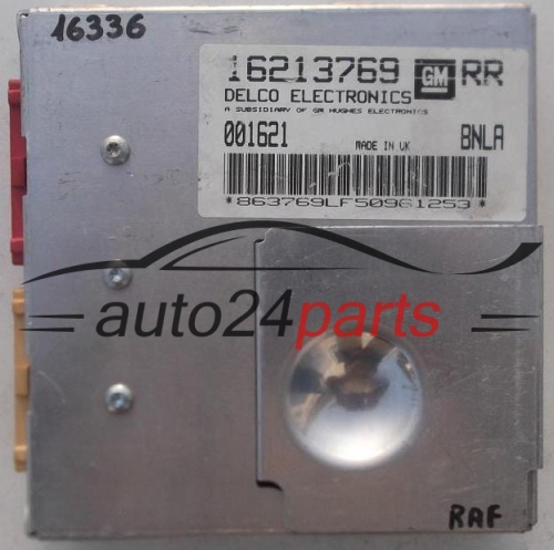MOTORSTEUERGERÄT ECU STEUERGERAT OPEL ASTRA X16XEL DELCO 16213769 RR 16213769RR, BNLA
