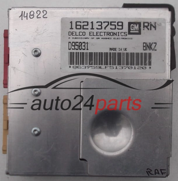 16213759 RN, 16213759RN, D95031, BNKZ