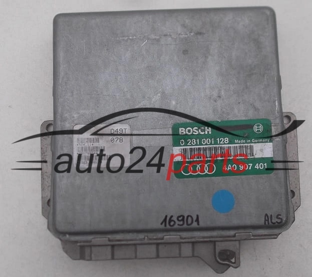 KOMPUTER STEROWNIK SILNIKA AUDI 100 C4 2.5 TDI BOSCH 0 281 001 128, 0281001128, 4A0 907 401, 4A0907401