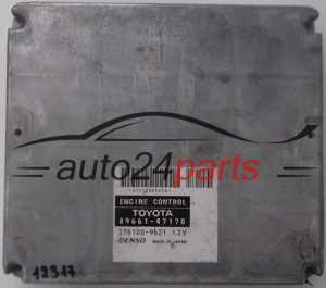 KOMPUTER STEROWNIK SILNIKA TOYOTA PRIUS 1.5 89661-47170, 8966147170, 275100-9521, 2751009521 - 12317