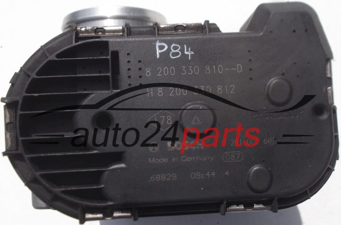 CUERPO DE MARIPOSA RENAULT NISSAN OPEL BOSCH 0 281 002 681, 8 200 330 810 D,  H 8 200 330 812