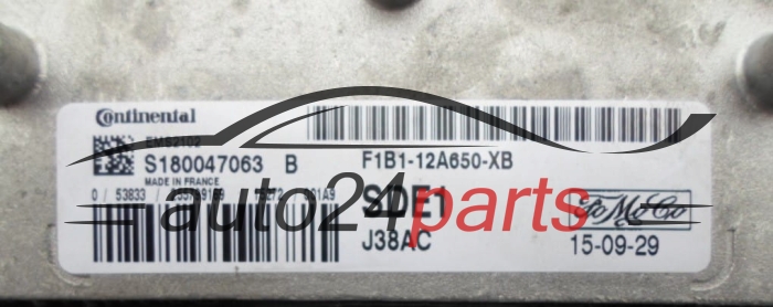 ECU CENTRALITA DE MOTOR  FORD 1.6 S180047063 B