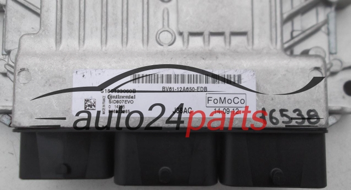 ECU CENTRALITA DE MOTOR FORD FOCUS C-MAX 1.6 TDCI BV61-12A650-EDB, BV6112A650EDB, CONTINENTAL S180133060B, BV61-12A650-EDC, BV6112A650EDC