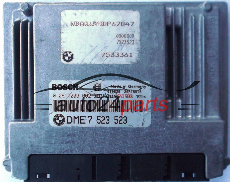 ECU CENTRALITA DE MOTOR BMW E65 735 745 BOSCH 0261209002