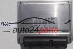 CALCULATEUR MOTEUR AUDI A6 C5 2.4 BOSCH 0 261 204 384, 0261204384, 4B0 907 552 D, 4B0907552D 