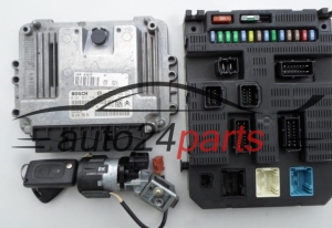 CITROEN C3, PEUGEOT 207 1.4 HDI, BOSCH 0 281 012 529, 0281012529, EDC16C34, 96 634 758 80, 9663475880 -