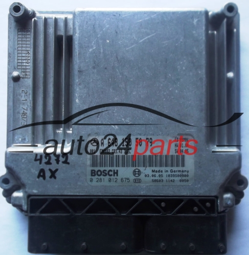 KOMPUTER STEROWNIK SILNIKA MERCEDES W221 S320 3.2 CDI A6481505079, 6481505079, A 648 150 50 79 BOSCH 0281012675, 0 281 012 675 - 4272