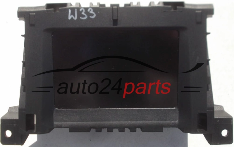 WYŚWIETLACZ RADIA CIEKŁOKRYSTALICZNY OPEL ZAFIRA B GM 13 301 077 UA