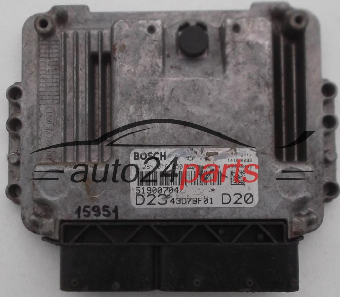 CALCULATEUR MOTEUR FIAT DUCATO JUMPER BOXER 2.3 JTD BOSCH 0 281 016 050, 0281016050, 51900704